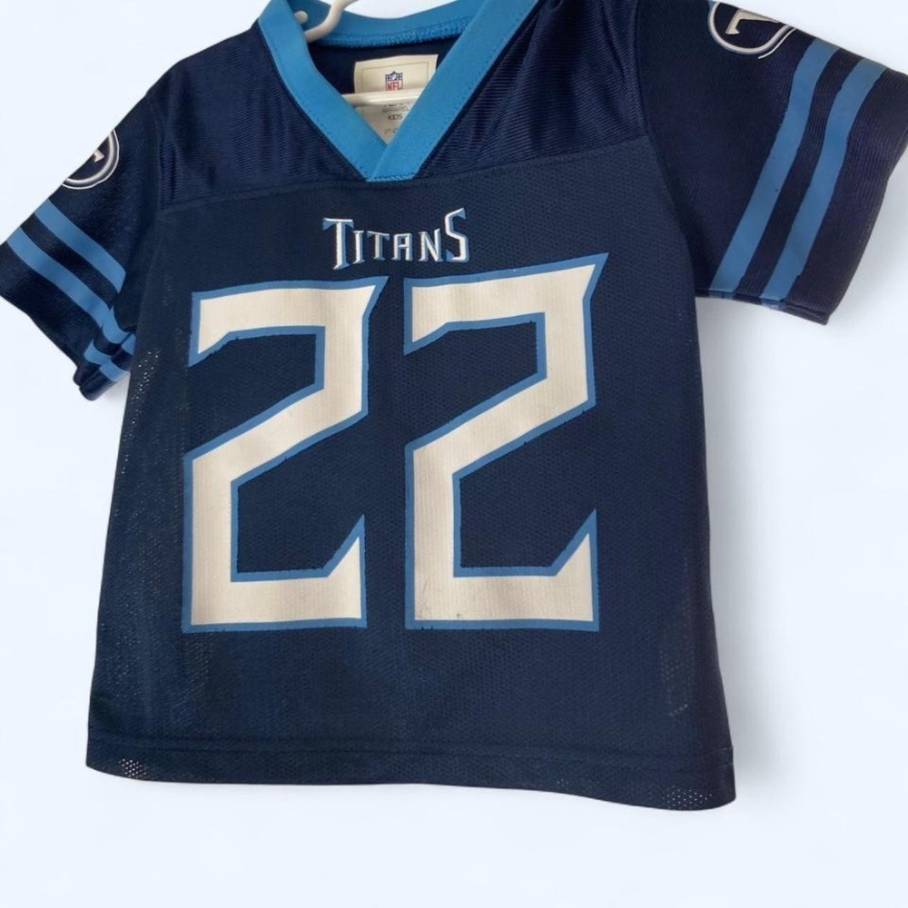 NFL Tennessee Titans Derrick Henry navy blue jersey #NFL kids 2T